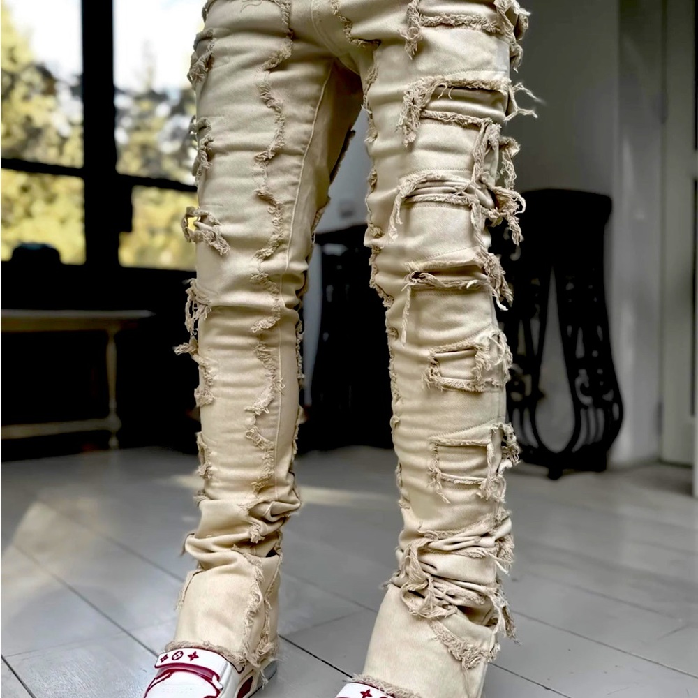 Guapi Stacked Denim Jeans